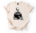 Spooky Reading Skeleton Book Halloween Unisex T-Shirt