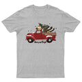 Merry And Bright Christmas T-Shirt Unisex Retro Seasonal Funny Xmas Santa -n
