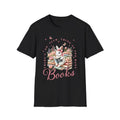 Adorable Reading T-Shirt, Book Lover Gift, Cute Unicorn Tee, Literary Apparel,