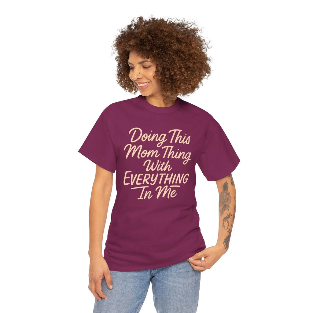 Mom Life Unisex Cotton Tee, Casual T-Shirt for Mothers, Gift for Mom, [...]