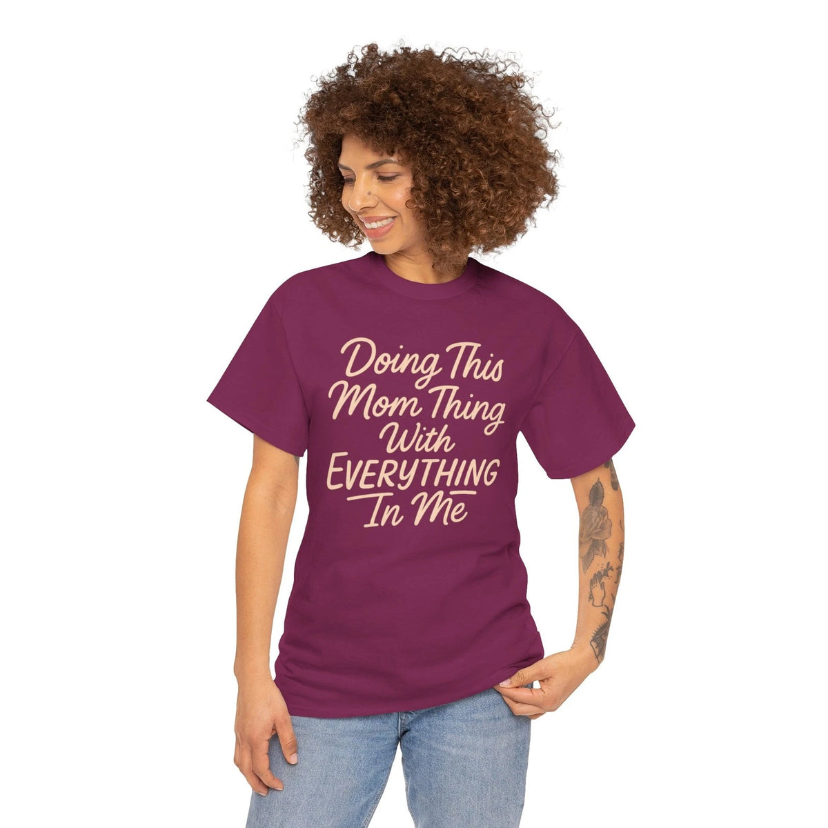 Mom Life Unisex Cotton Tee, Casual T-Shirt for Mothers, Gift for Mom, [...]