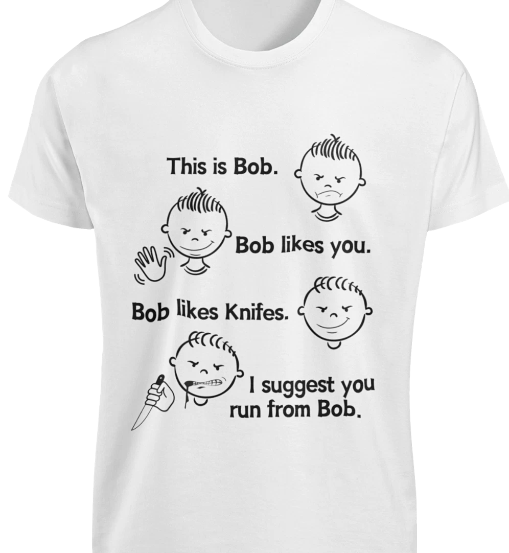This is Bob T-SHIRT Funny Pain Meme Killer Joke True Crime Show Lover GIFT TEE
