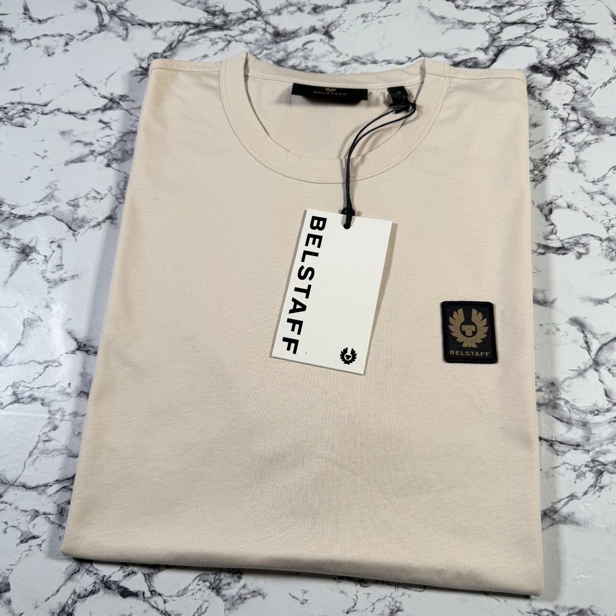 BELSTAFF Mens Moonbeam Phoenix Logo T Shirt SIZE XL BNWT Authentic
