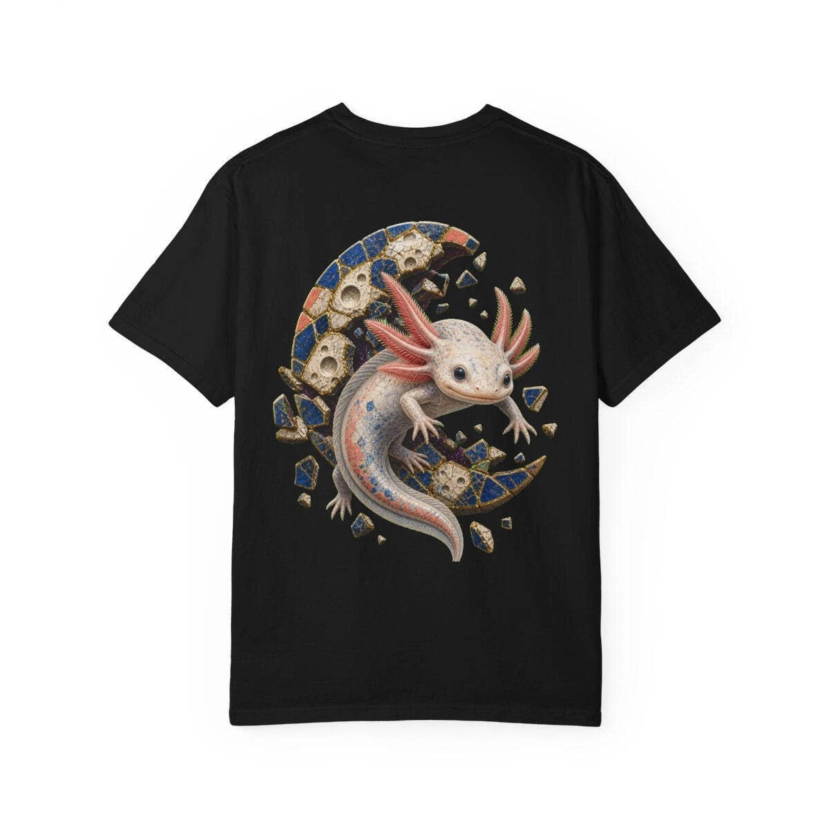 Crescent Keeper Axolotl Back Print Tee