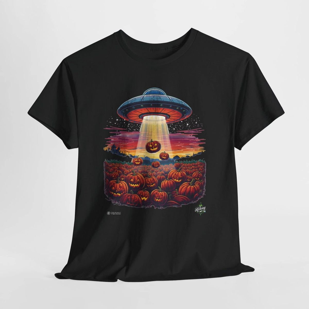 Pumpkin Patch Abduction T-Shirt | Halloween Fall Tee