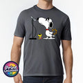 Funny Oasis Beagle Parody T-Shirt Bird & Dog Tee Music Gift Unisex S-2XL Cotton