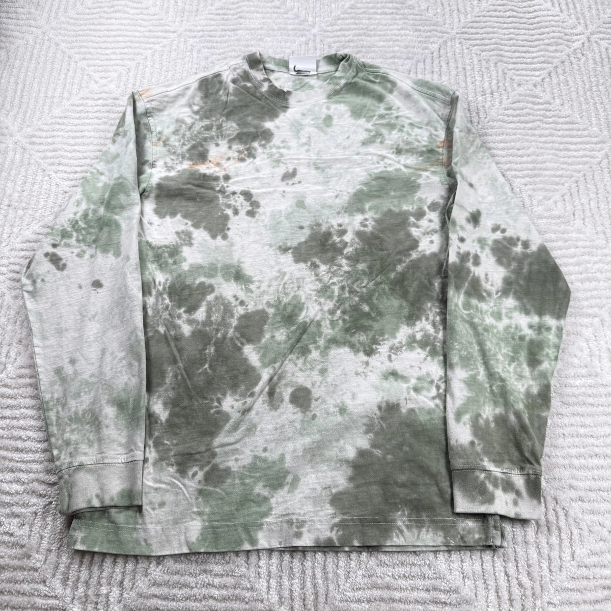 H&M Shirt Men M Tie Dye Skater Grunge Artsy Distressed Edgy Urban Punk Festival