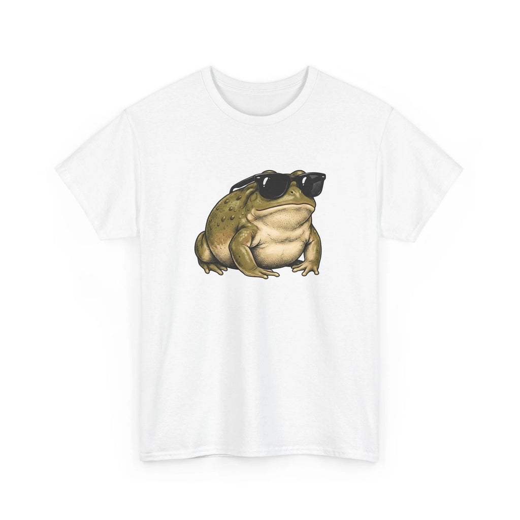 Frog Sunnies Shirt Animals Jokes Gift Women Line Art Tee Toad T-Shirt Creature