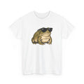 Frog Sunnies Shirt Animals Jokes Gift Women Line Art Tee Toad T-Shirt Creature