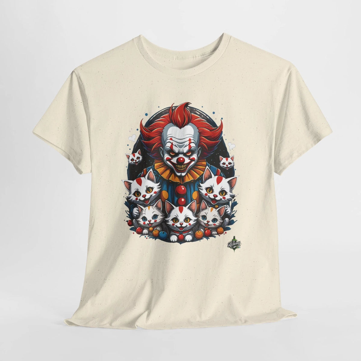 Clowning Around with Kittens T-Shirt | Horror Cat Crew, Creepy Cute