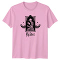 The Reader Gothic Skeleton Book T-Shirt Dark Academia Literature