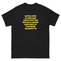 Never Look Back Pride Ally Recovery Self Love Unisex Men Women classic t-shirt