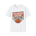 Please Pretend I Made An Effort Halloween T Shirt Funny Lazy Costume Tee