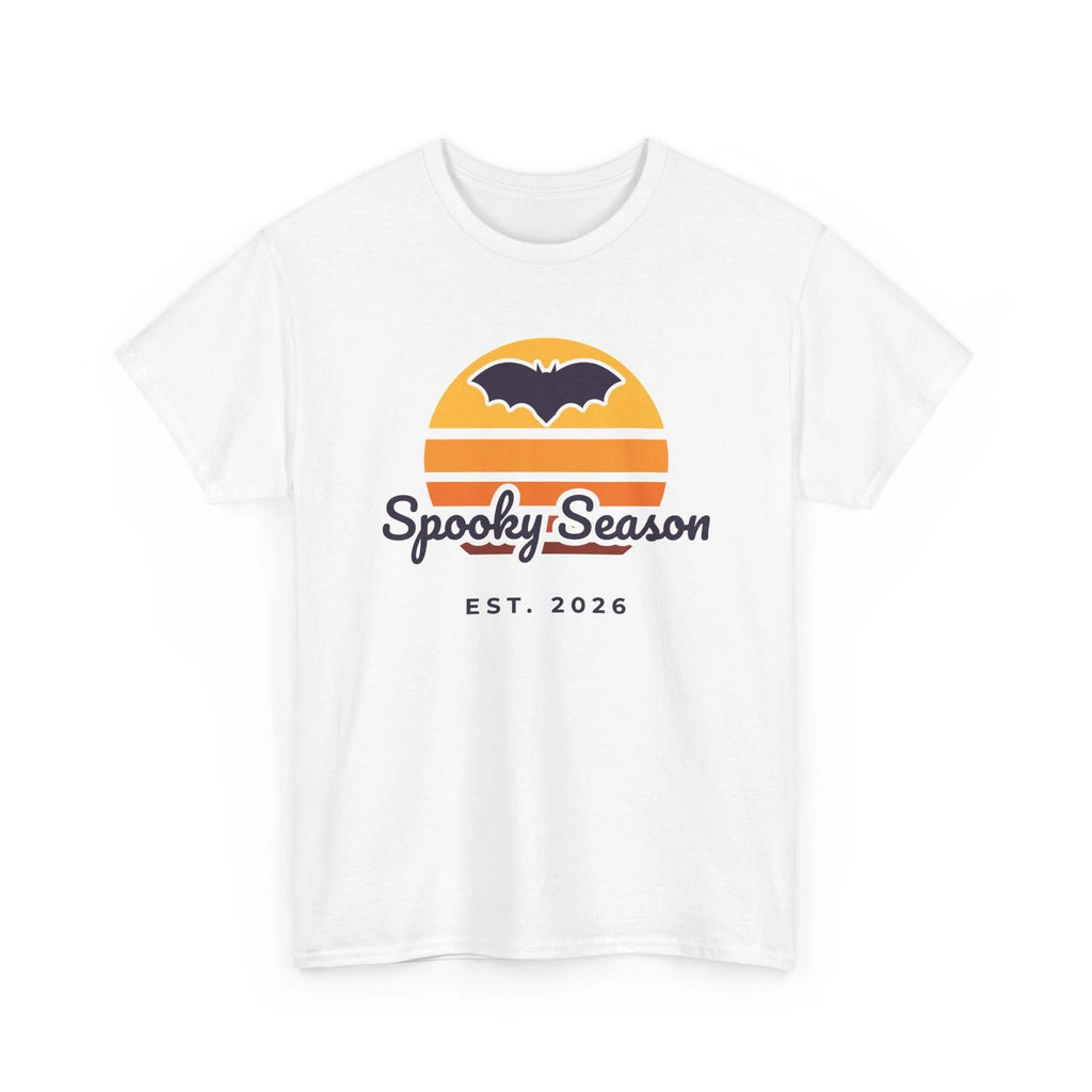 Spooky Season Retro Halloween Shirt Funny Fall Costume Pumpkin Tee Unisex Gildan