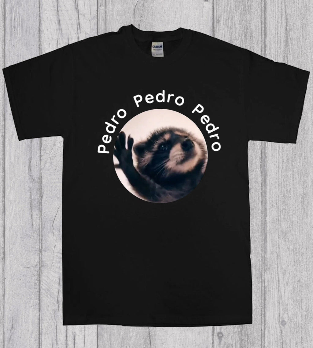Pedro Pedro Pedro Racoon Dancing in Circle Meme Unisex T-Shirt