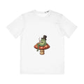 Top Hat Smoking Frog on Mushroom Tee | AOP Polyester Shirt