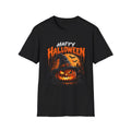 Happy Halloween Jack-o'-Lantern T-Shirt | Spooky Pumpkin Night