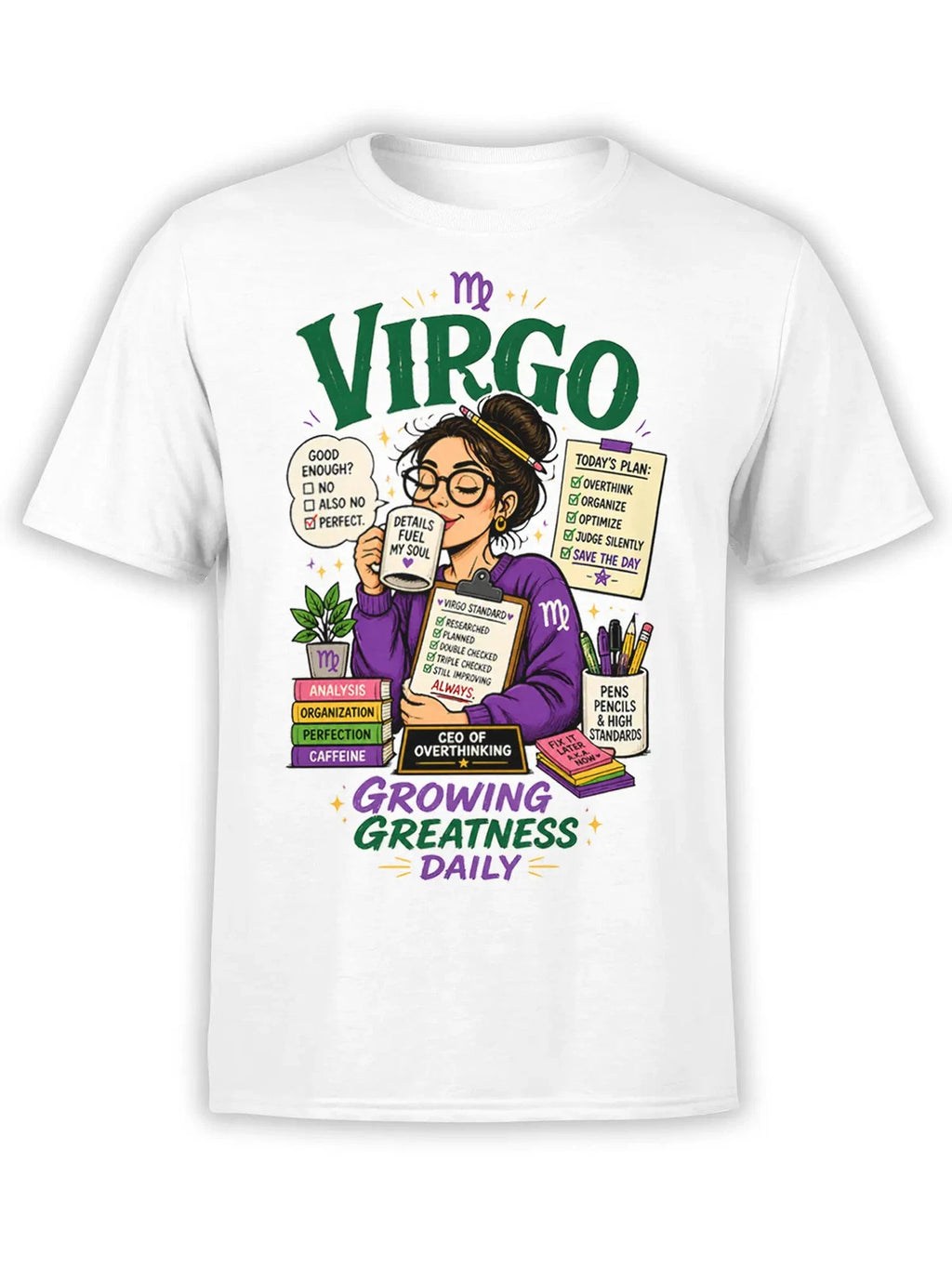 CEO of Overthinking Virgo T-Shirt | Unisex