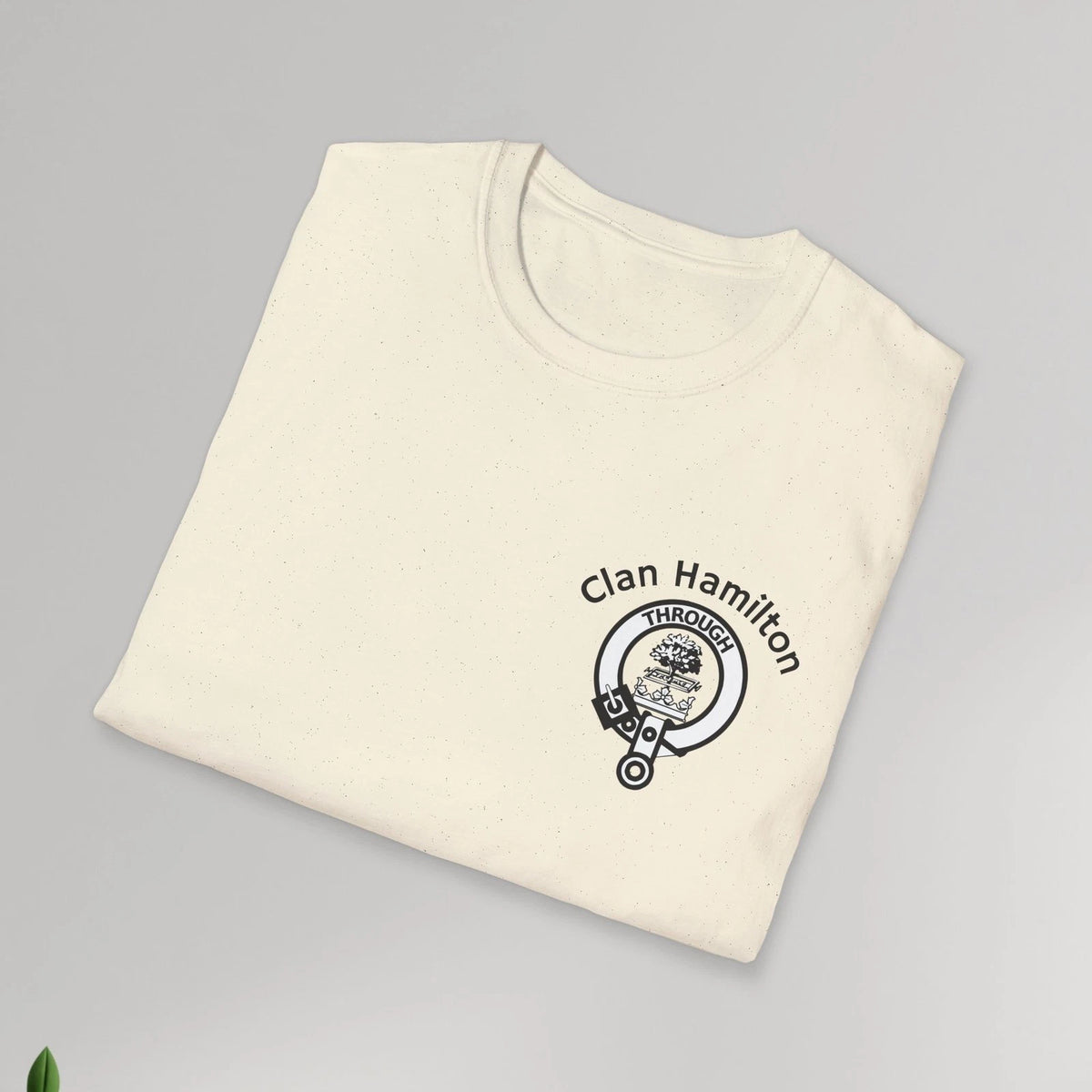 Scottish Clan Hamilton T-Shirt, Tartan Crest Tee, Scottish Family Reunion Shirt