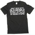 Men's funny papa grandpa T-shirt wise old man humorous father's day tee