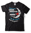 I love my Granddaughter T-shirt Gift for Grandpa Grandma Grandmother Grandfather