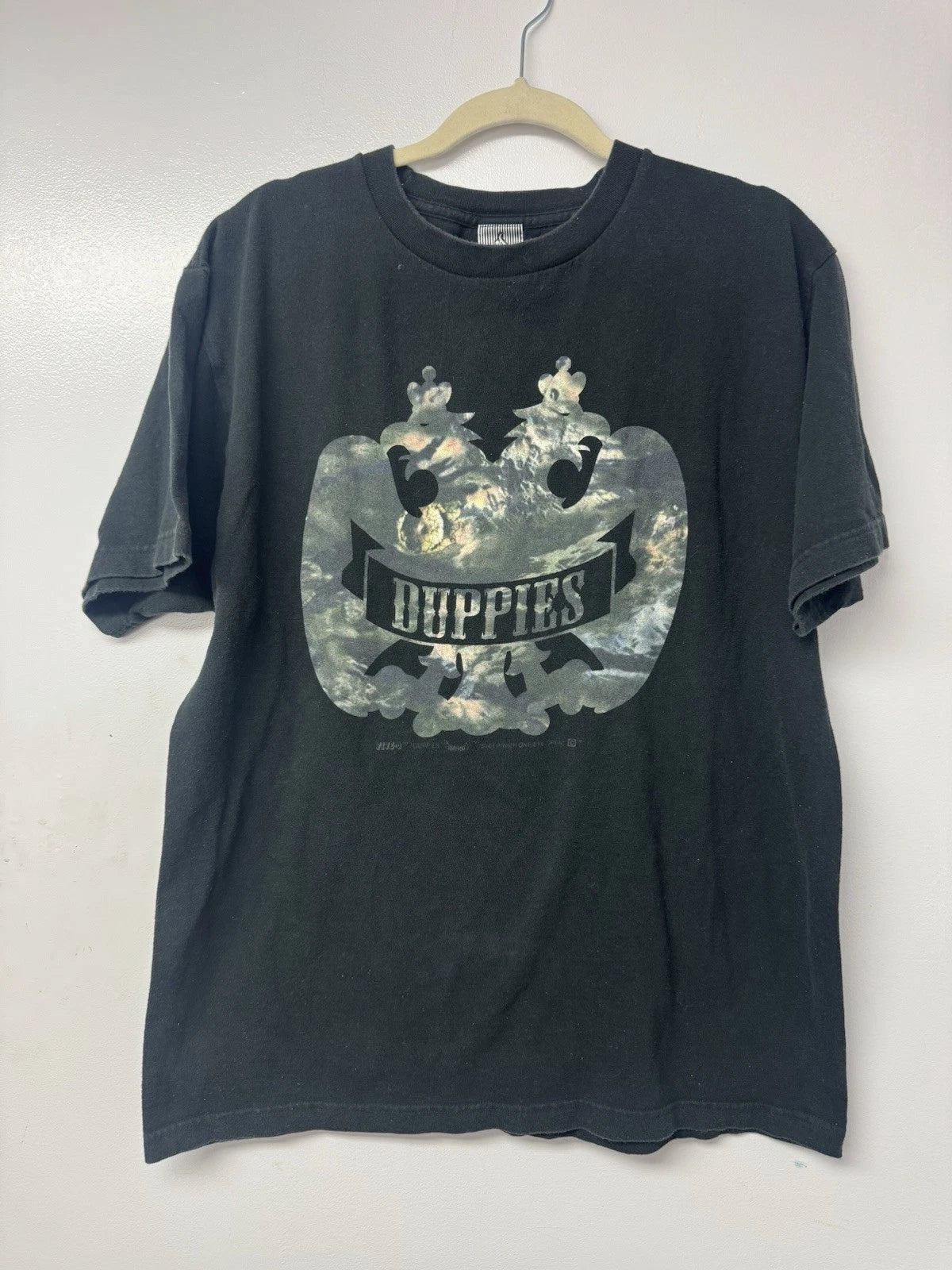 Duppies Streetwear Graphic T-Shirt Black XL  Japanese streetwear/skate Reggae