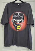 Bird Gang AZ 2XL Black Graphic Skull T Shirt Unisex