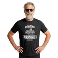 Biker Grandad T-shirt –  Funny Motorcycle Grandpa Gift Biker Dad Cotton Tee