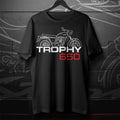 Illustration for a Triumph TR6 Trophy 650 1956-1973 fans - Motorcycle T-Shirt