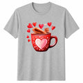 Cute Hot Chocolate T-Shirt Ice Cream Valentines Day Gift