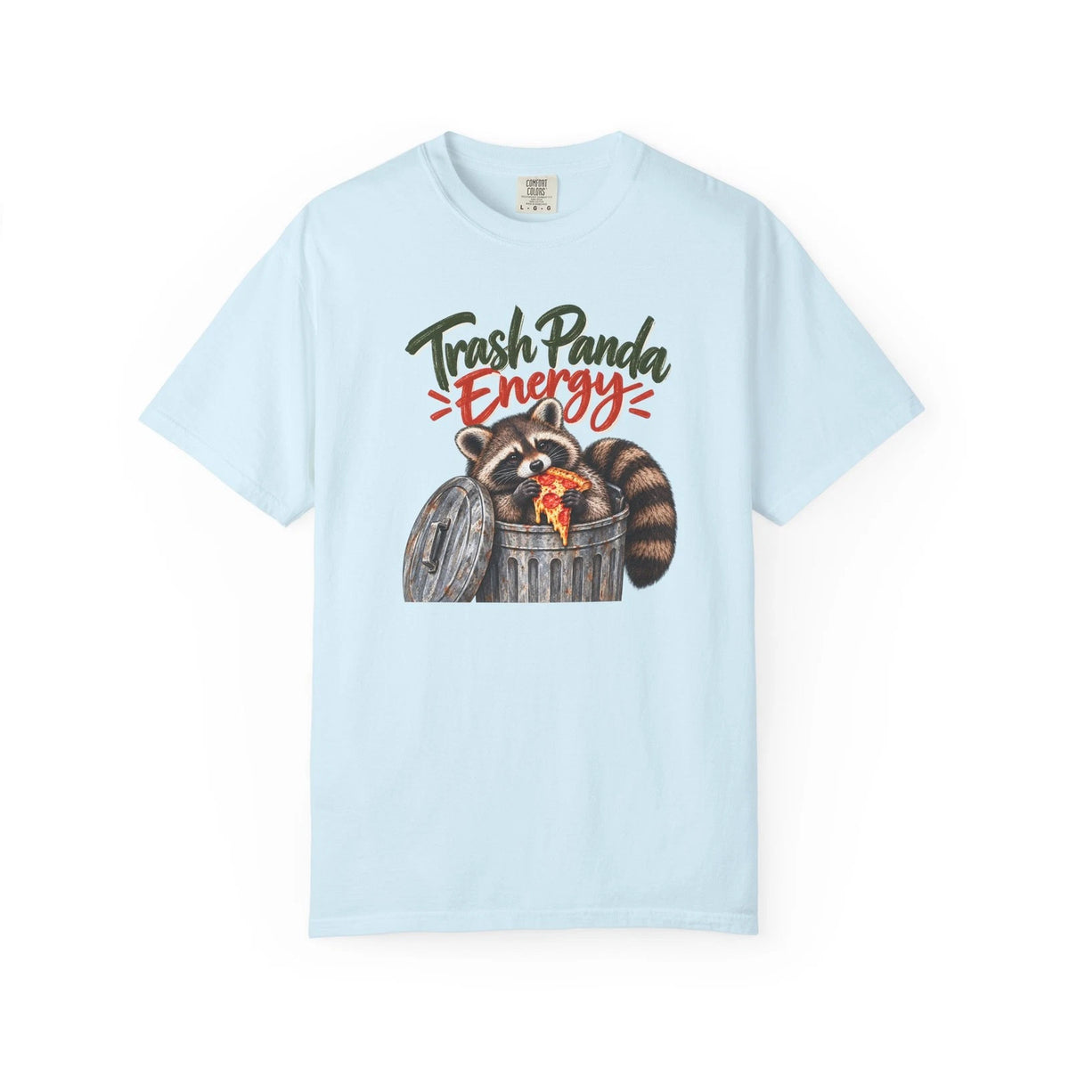 Trash Panda Energy Raccoon Pizza Shirt, Funny Raccoon Tee, Raccoon Lover Gift