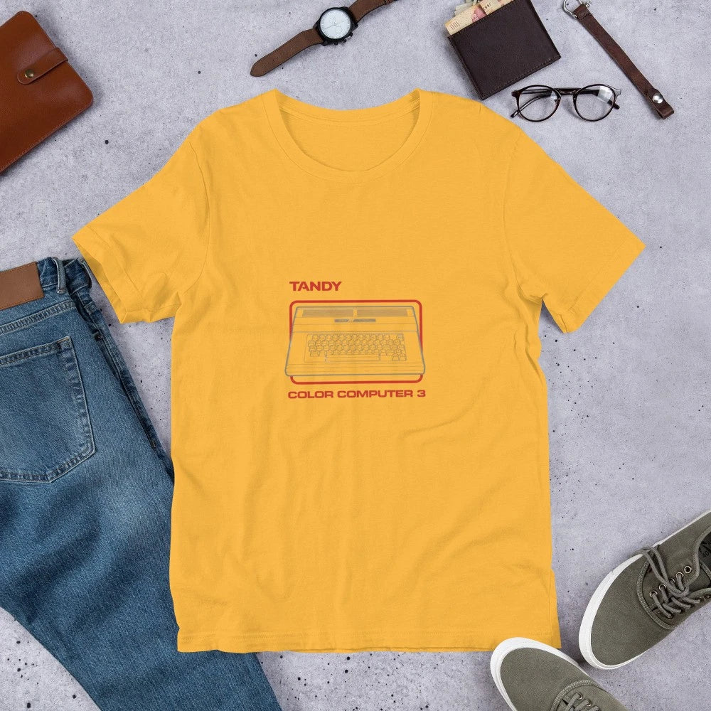 TANDY TRS-80 CoCo T-Shirt 90s Tech Nostalgia Graphic