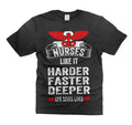 Women's Nurse Shirt Nurses Like It Harder Faster Deeper Shirt Saves Lives Shirt