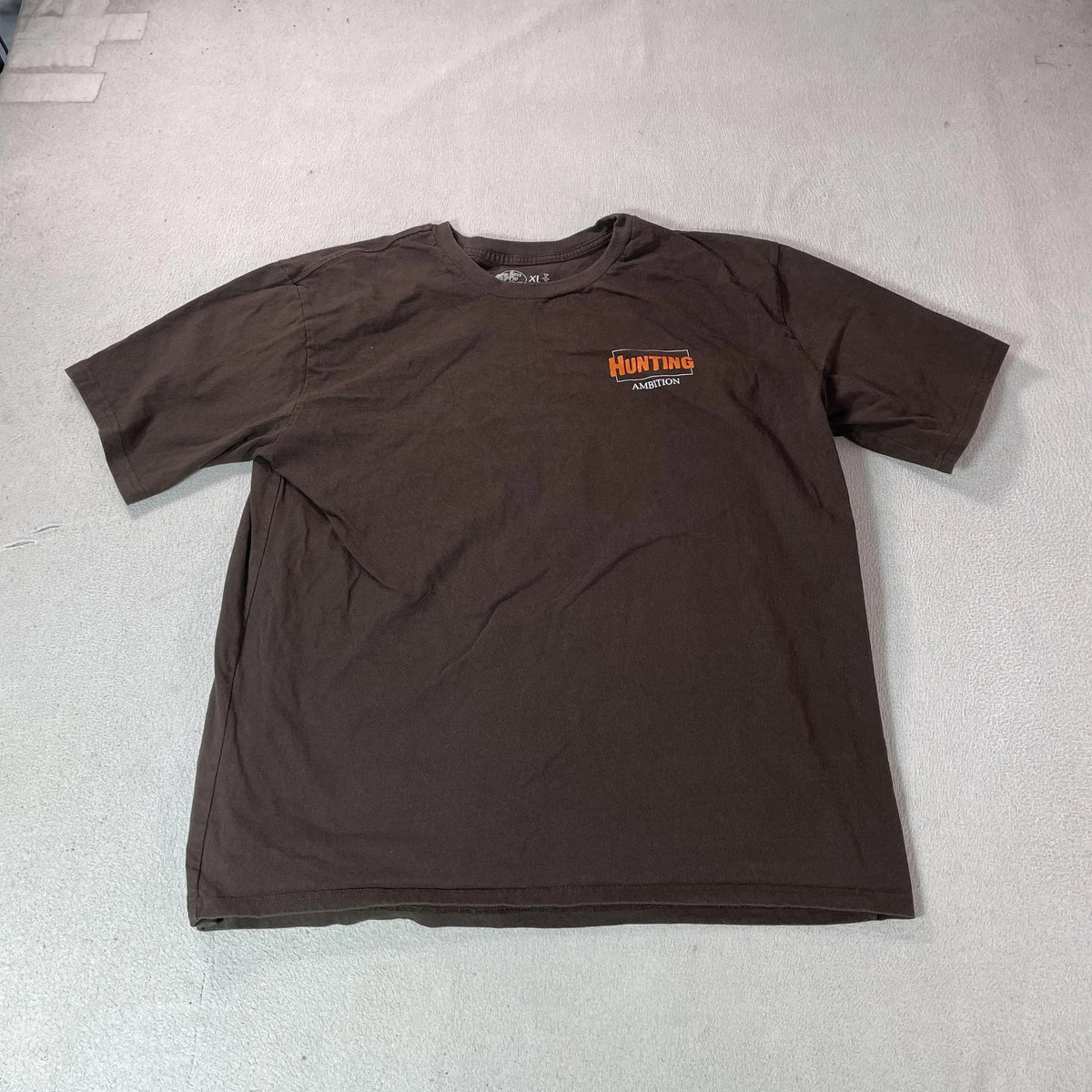 Bass Pro Shops Shirt Mens XL Brown Ambition Hunting Funny Deer Tee Graphic T