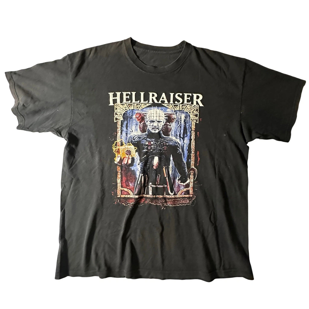 Vintage Hellraiser Movie Promo T-Shirt Large Black Pinhead Lament Configuration