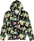Ugly Christmas Zipper 3D Hoodie Xmas Long Sleeve HS1555