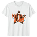Football Season T-Shirt Distressed Vintage American Sports Lover Gift