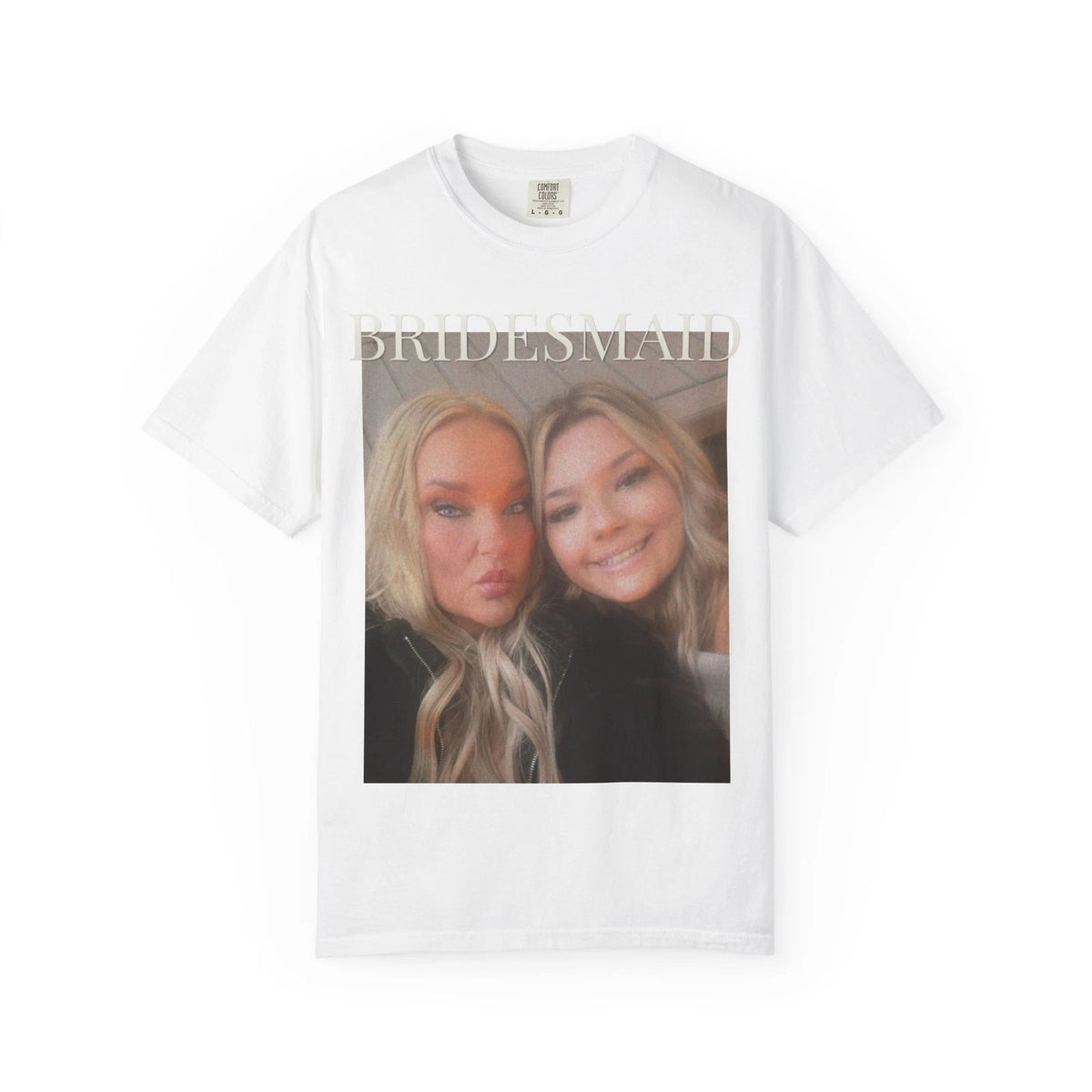 Bridesmaid Proposal Photo Tee, Personalized Bridesmaid T-Shirt