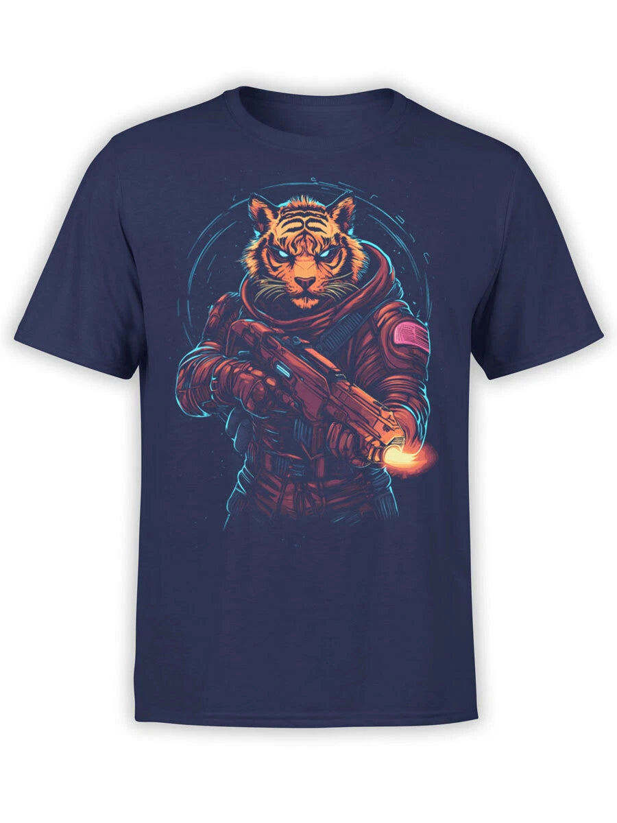 FANTUCCI Tiger T-Shirt Collection | Space Commando Tiger T-Shirt | Unisex