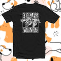 Petting Zoo COTTON T-SHIRT Kitty Feline Abstract Art Fur Baby Anxiety