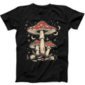 Magic Mushrooms Boho Retro Hippie Nature Night Moon Funny Gift  T Shirt 236