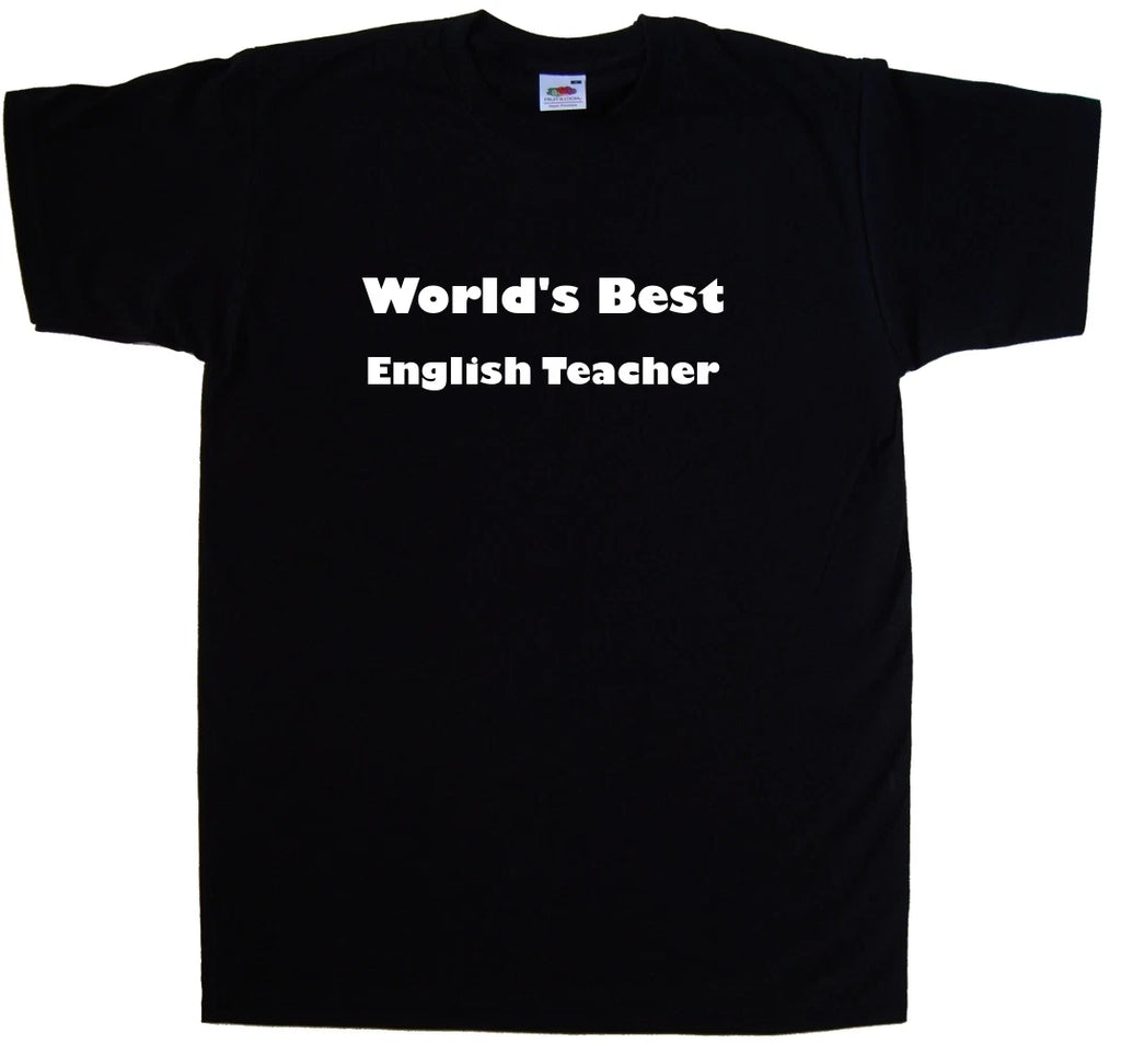 World's Best English Teacher T-Shirt