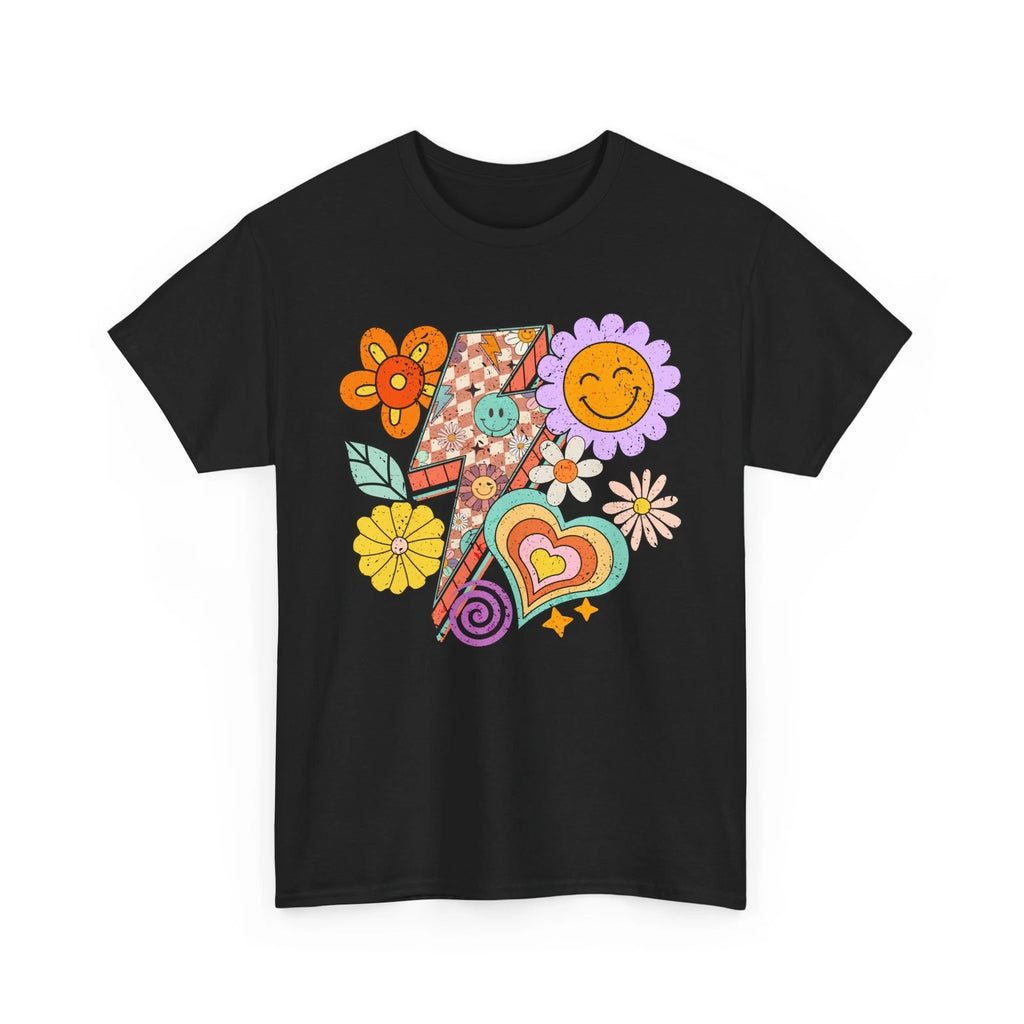 Superhero Comics T-Shirt | She is Mom Tee | Flower Mom Life Shirt
