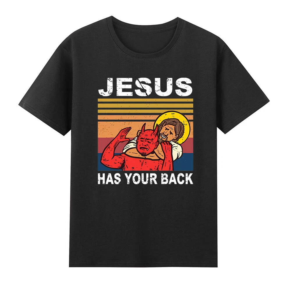 Jesus Has Your Back Jiu Jitsu Christian Jesus T-Shirt