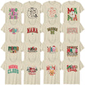 Retro Christmas Adult T-Shirt Festive Winter Mama Christmas Gift