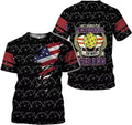 Personalized 3D Pickleball Shirts for Men, Pickle Ball Jersey Shirt HS667