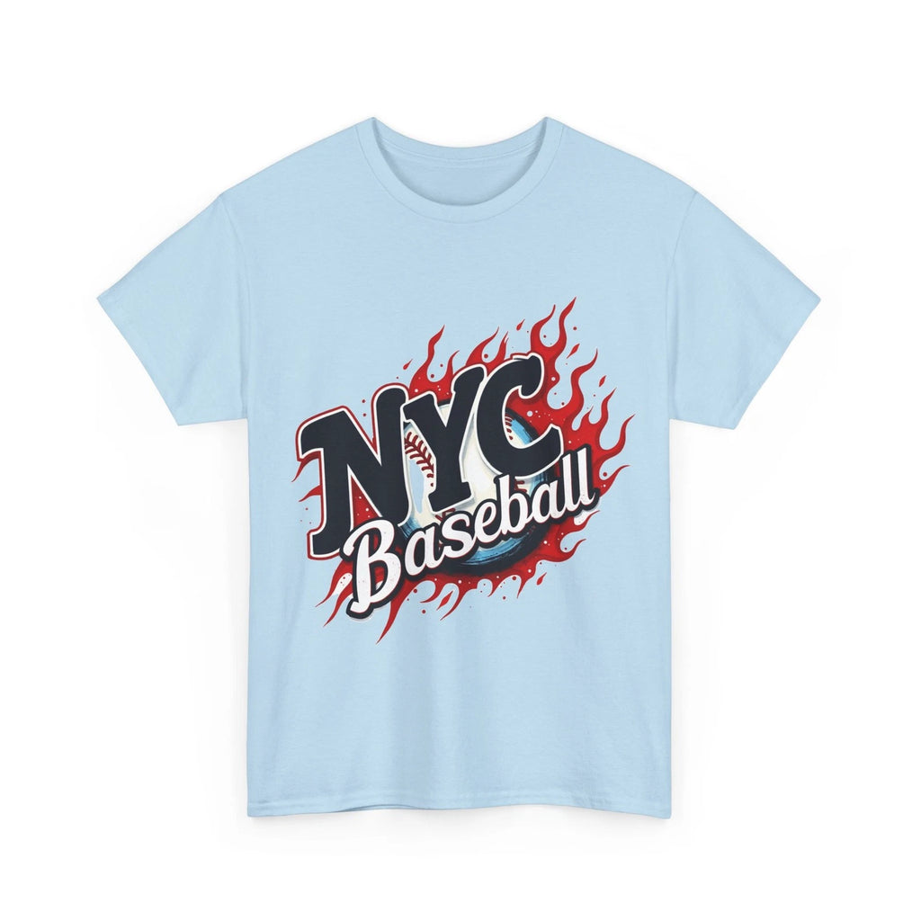 NYC Baseball Unisex Heavy Cotton Tee | Urban Style Shirt, Sports Apparel, wear,