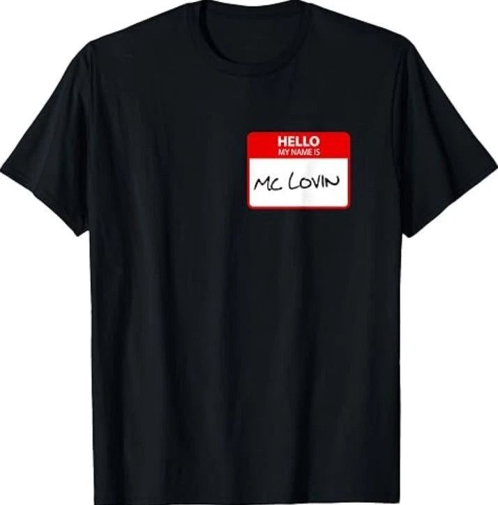 McLovin Name Tag T-Shirt T-Shirt