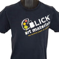 Blick Art Materials T Shirt Mens Size Small Black 100 Years Of Creativity