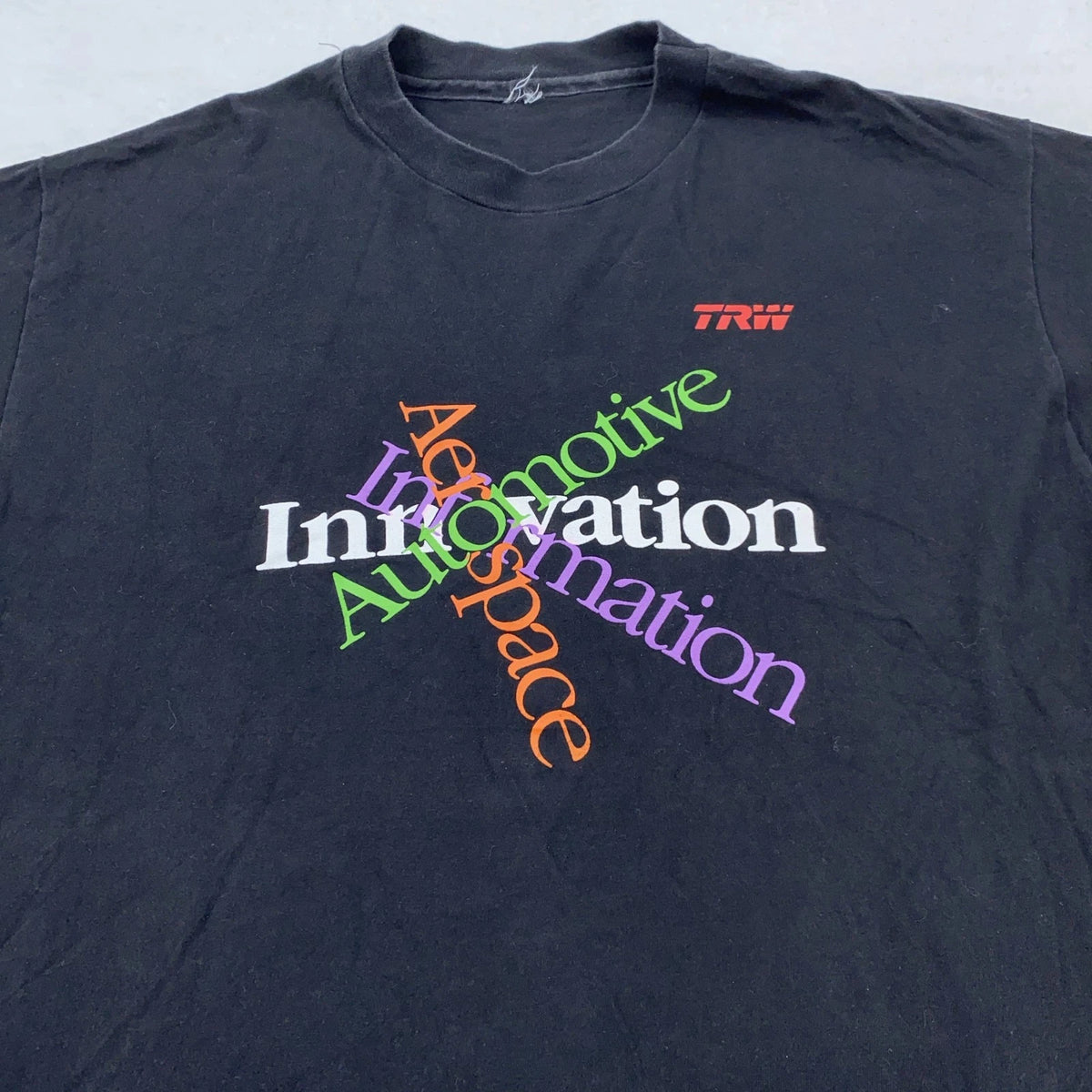 Vintage TRW Shirt Mens XL Innovation Automotive Aerospace Automation 90s